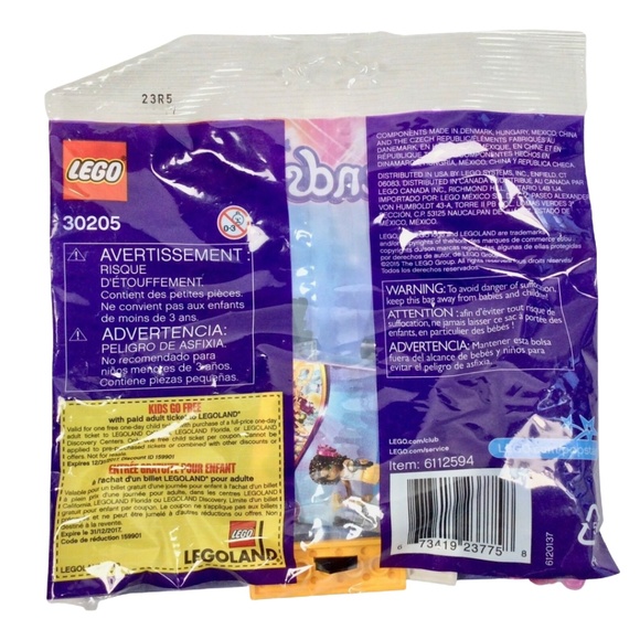 🖤 LEGO Friends Sets Mini Golf Emma 30203 Pop Star Andrea 30205 Minifigure Lot - Picture 9 of 9